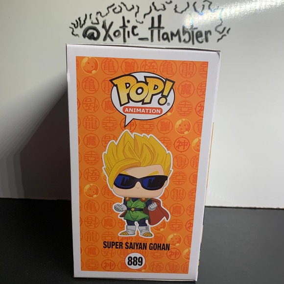 Funko Pop Super Saiyan Gohan#889 with Sunglasses Dragon Ball Z Funko Exclusive - Picture 4 of 6